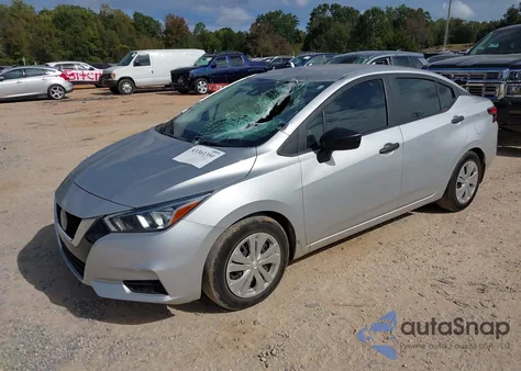 2020 Nissan Versa S Xtronic Cvt from USA, damaged, VIN 3N1CN8DV5LL900907